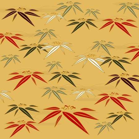 Background illustration of Japanese patternのイラスト素材