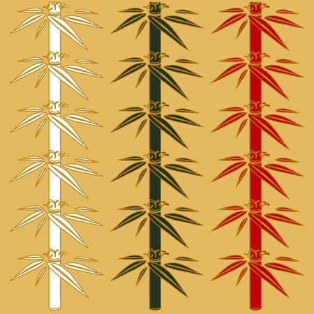 Background illustration of Japanese patternのイラスト素材