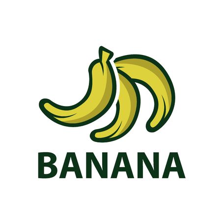 banana icon trendy and modern banana symbolのイラスト素材