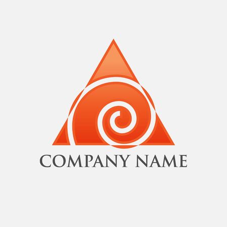 vector logo concept illustration,Media logo sign, Play logo , Player logo, Movie player logo, Multimedia logo icon, Audio music logoのイラスト素材