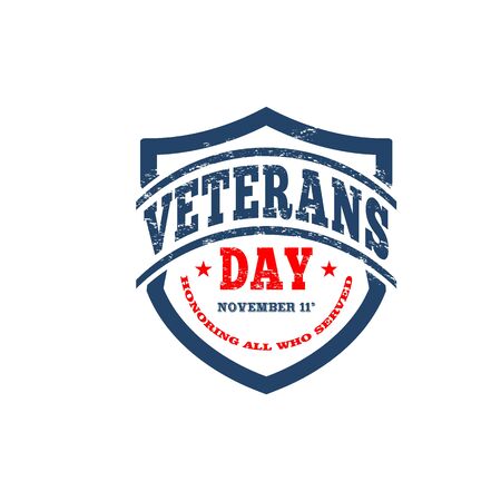 Vector banner design template for Veterans Day with realistic american flag and text: Thank you Veterans.のイラスト素材