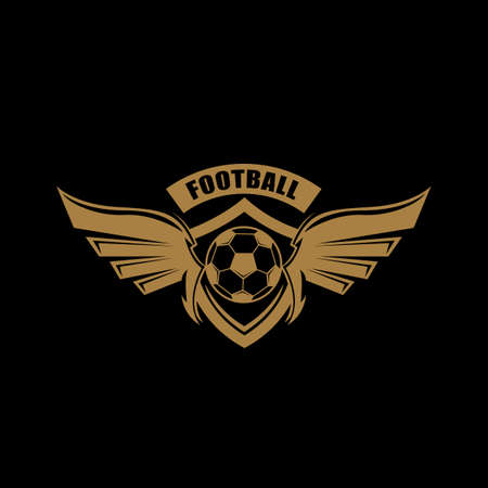 Soccer Icons with Shield - Soccer label with sample textVector Soccer Emblems of Spain,Germany,Netherlands and Italyのイラスト素材