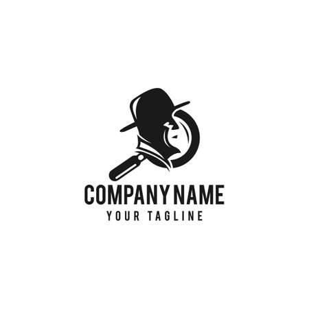 Spy detective design template vector illustrationのイラスト素材