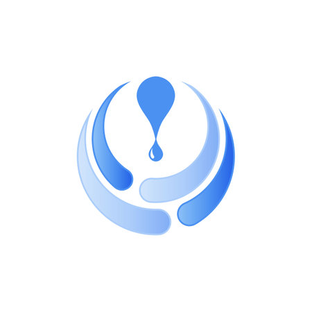 Drop of water vector logo design template. Clean water, filtration.EPS 10のイラスト素材