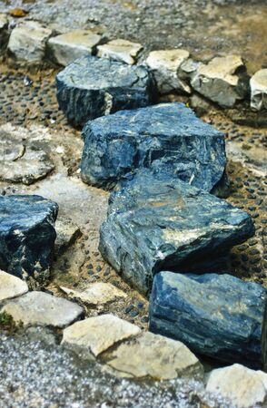 solid rocksの写真素材