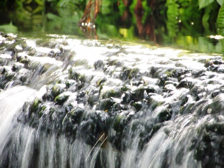 close up running waterの写真素材