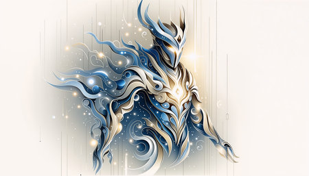 Horse head on a light background. Vector illustration. Eps 10の素材