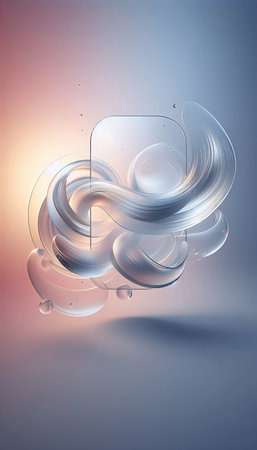 Abstract background. 3d rendering, 3d illustration. High resolution.の素材