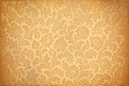 Vintage background with ornate floral pattern. EPS 10 vector file includedの素材