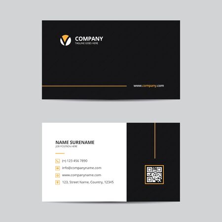 Business Card Template Vector Designのイラスト素材