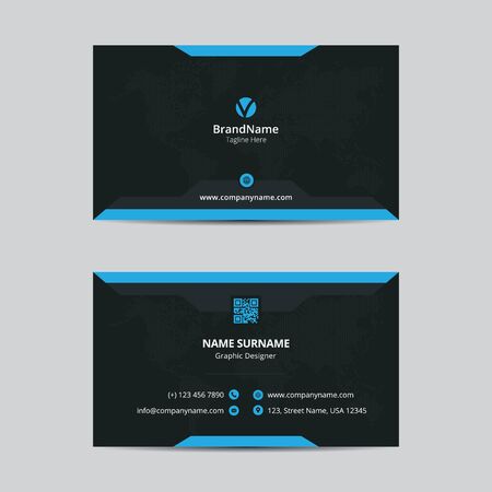 Business Card Template Vector Designのイラスト素材