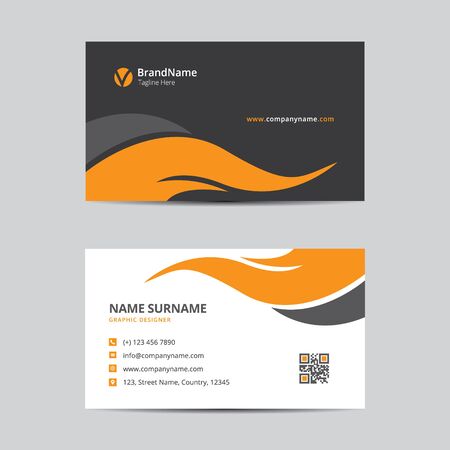 Business Card Template Vector Designのイラスト素材