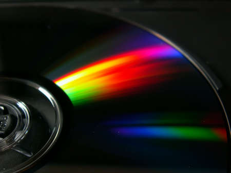 DVD ROM closeup