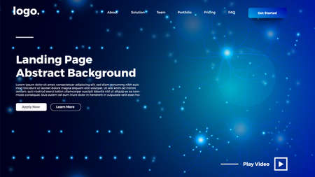 blue tech background vector illustrationのイラスト素材