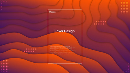 Colorful liquid and geometric background with fluid gradient shapes. Eps10 Vector illustration.のイラスト素材