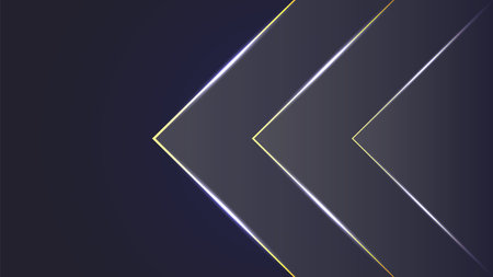 Abstract arrow on dark blue background. Vector illustration. Eps 10.のイラスト素材