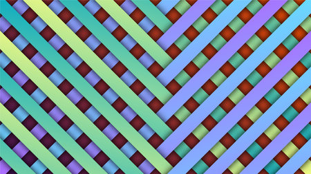 Colorful abstract background with diagonal stripes. Vector illustration. Eps 10の写真素材