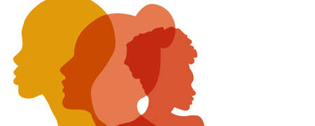 International Women's Day banner.のイラスト素材