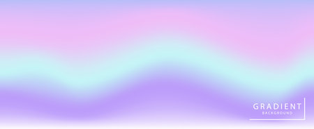 Colorful gradient vector background. Design for landing pages.のイラスト素材