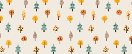 Abstract autumn pattern advertising, web, social media.のイラスト素材