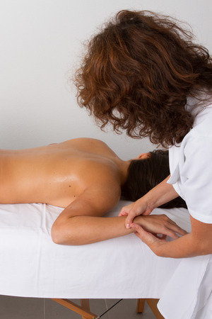 hands massageの写真素材