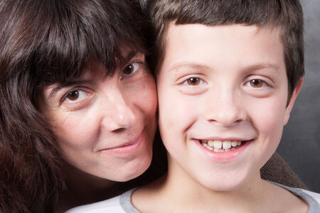 Mother and son