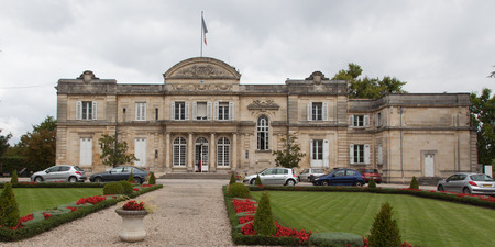 beautiful city hallの写真素材