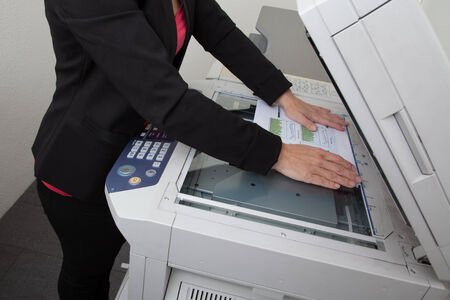Office printerの写真素材