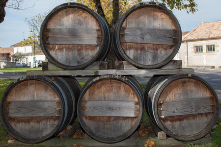 old barrels