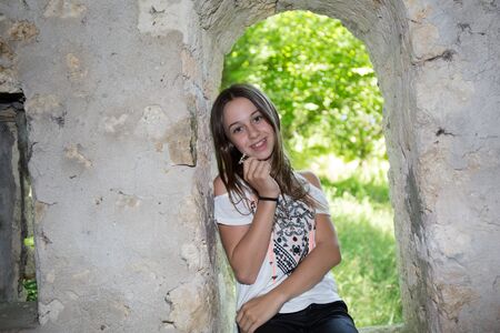 beauty teenagerの写真素材