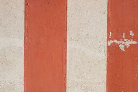 wall white and redの写真素材