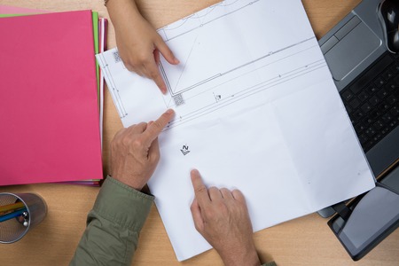 Closeup of a woman buying new House