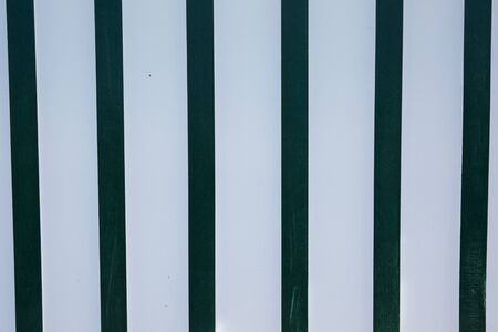 Section of Green mint and white painted wood board backgroundの写真素材