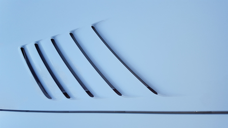 Close up view of a classic Sports car details. backgroundの写真素材