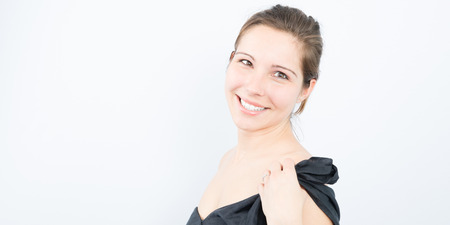 beautiful woman seductive and prettyの写真素材