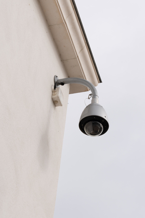 security cameras on the wall CCTV