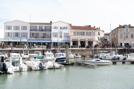 Saint Martin en Re - Ile de Re  Nouvelle Aquitaine / France - 05 02 2019 :のeditorial素材