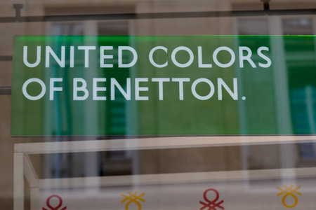 Bordeaux , Aquitaine / France - 09 18 2019 : United Colors of Benetton storeのeditorial素材