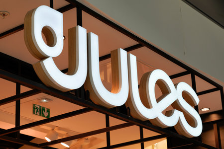 Bordeaux , Aquitaine / France - 10 17 2019 : Jules logo store sign shop French fashion retailer for man clothingのeditorial素材