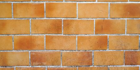 vintage old red orange brick wall background