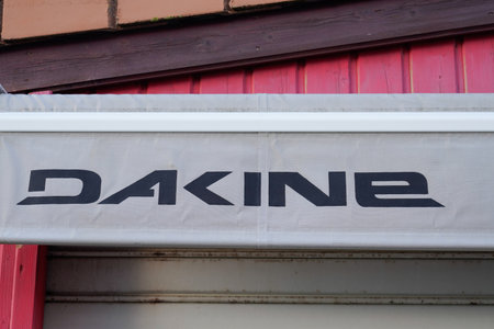 Bordeaux , Aquitaine / France - 01 15 2020 : dakine surf skate clothes boardshort sign shop store logoのeditorial素材