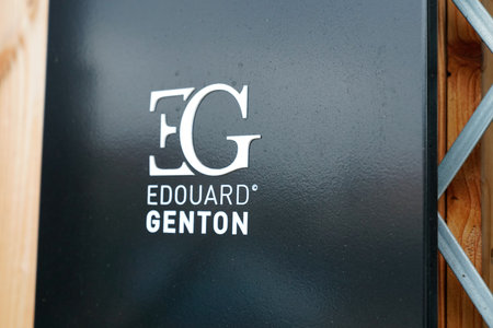 Bordeaux , Aquitaine / France - 01 15 2020 : EG Edouard Genton store commercial sign in street shop ...