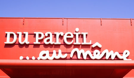 Bordeaux , Aquitaine / France - 03 07 2020 : Du Pareil Au MÃªme sign and text logo DPAM of store fashion for clothing kidsのeditorial素材