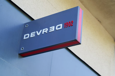 Bordeaux, Aquitaine / France - 07 07 2020: Devred 1902 logo fashion sign shop for man Clothing Storeのeditorial素材