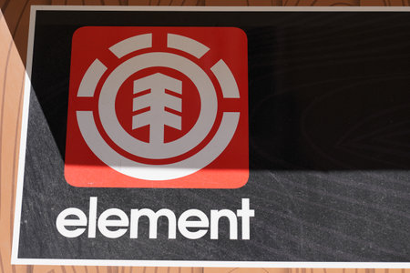 Bordeaux, Aquitaine / France - 07 22 2020: element text logo and sign on facade shop in street fashion storeのeditorial素材