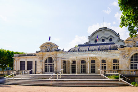 Opera famous building of the city of Vichy in Franceのeditorial素材