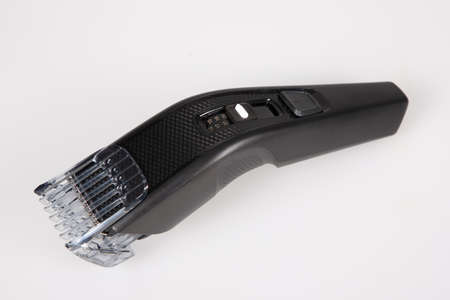 Electrical black hair clipper shaver for hairdresser in barber shop beauty salon