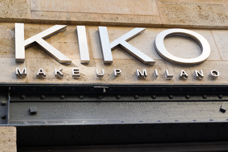Bordeaux, Aquitaine / France - 11 01 2020: Kiko make up milano shop logo and text sign of store cosmetics company based in italiaのeditorial素材