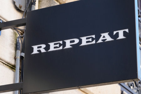 Bordeaux, Aquitaine / France - 11 21 2020: repeat cashmere logo sign and text of store fashion clothingのeditorial素材