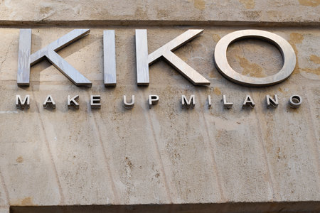 Bordeaux, Aquitaine France - 12 09 2020: Kiko make up milano shop logo and text sign brand of store cosmetics company based in italiaのeditorial素材